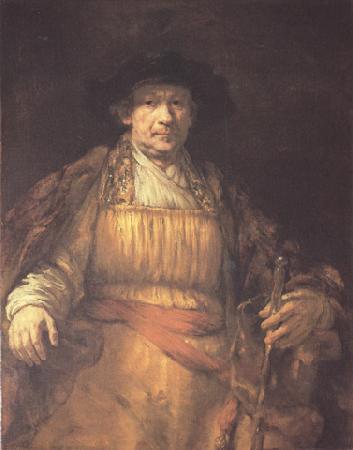 REMBRANDT Harmenszoon van Rijn self-portrait (mk33) oil painting picture